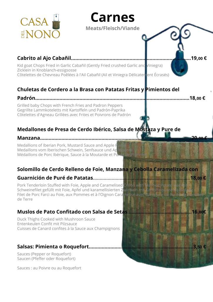 Carta de  en Totana