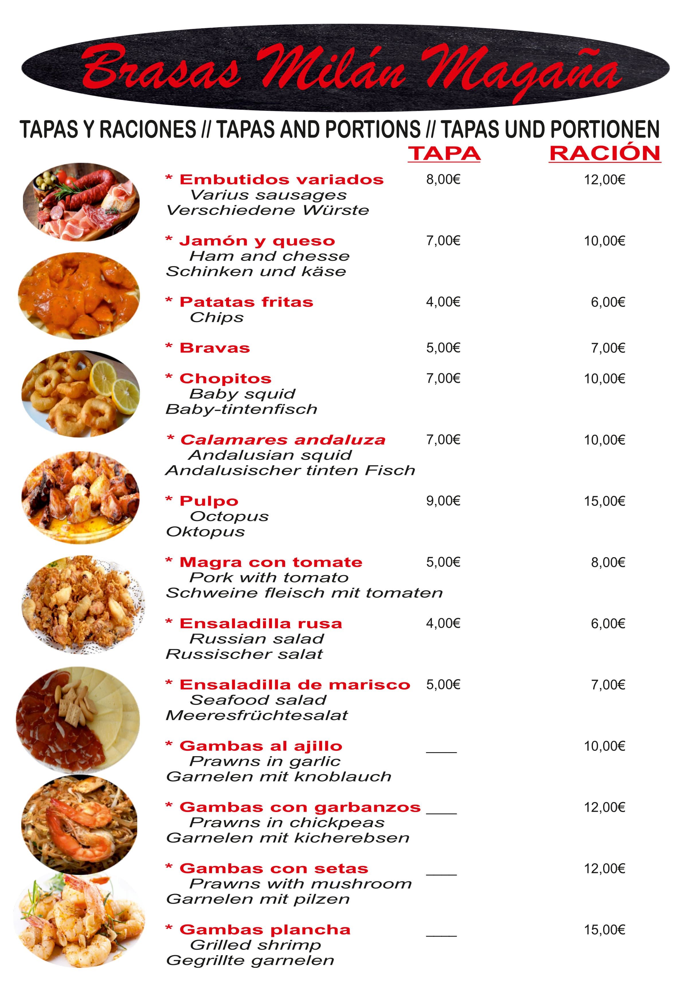 Carta de en Totana